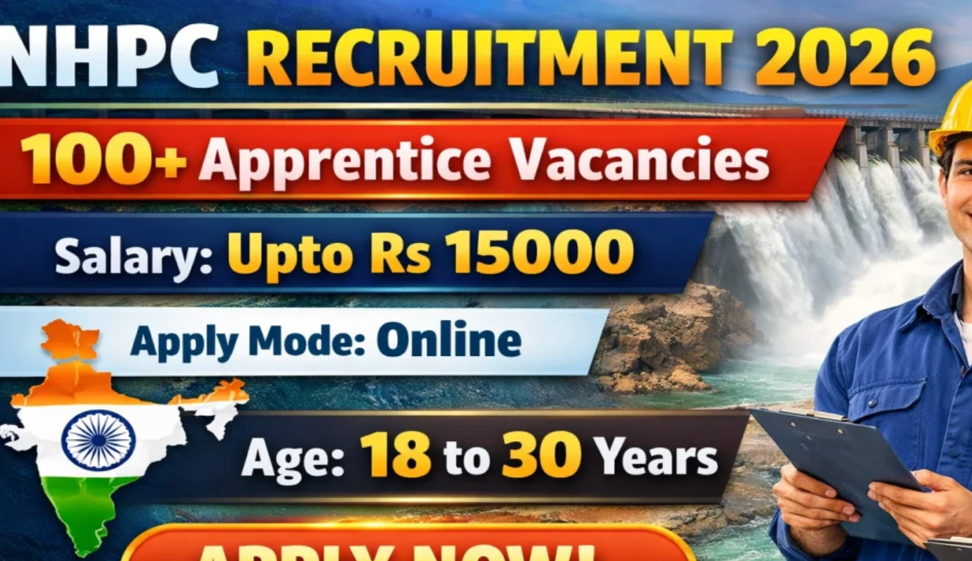 NHPC Apprentice Recruitment 2026: Apply Now for Exciting Opportunities